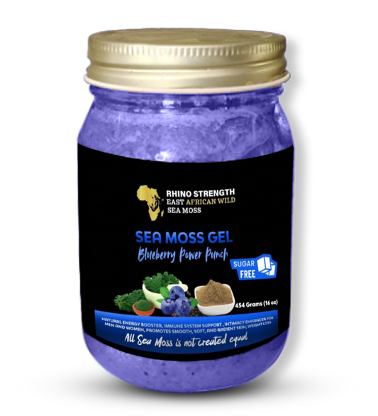 Sea Moss Gel Blueberry Power Punch  - 16oz