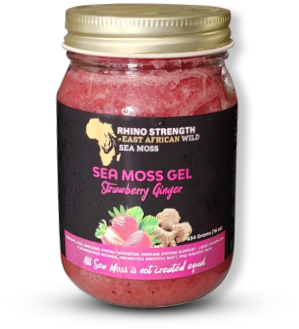 Sea Moss Gel - Struaberry Ginger