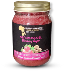 Strawberry Ginger Sea Moss Gel - 16oz